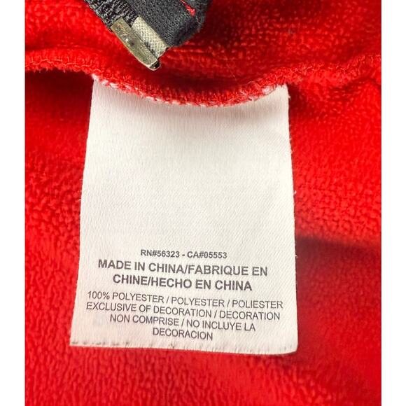 Nike Kobe Bryant Dry Fit Hoodie Men M Fleece Zip Front Pockets Athletic Red - Picture 8 of 10